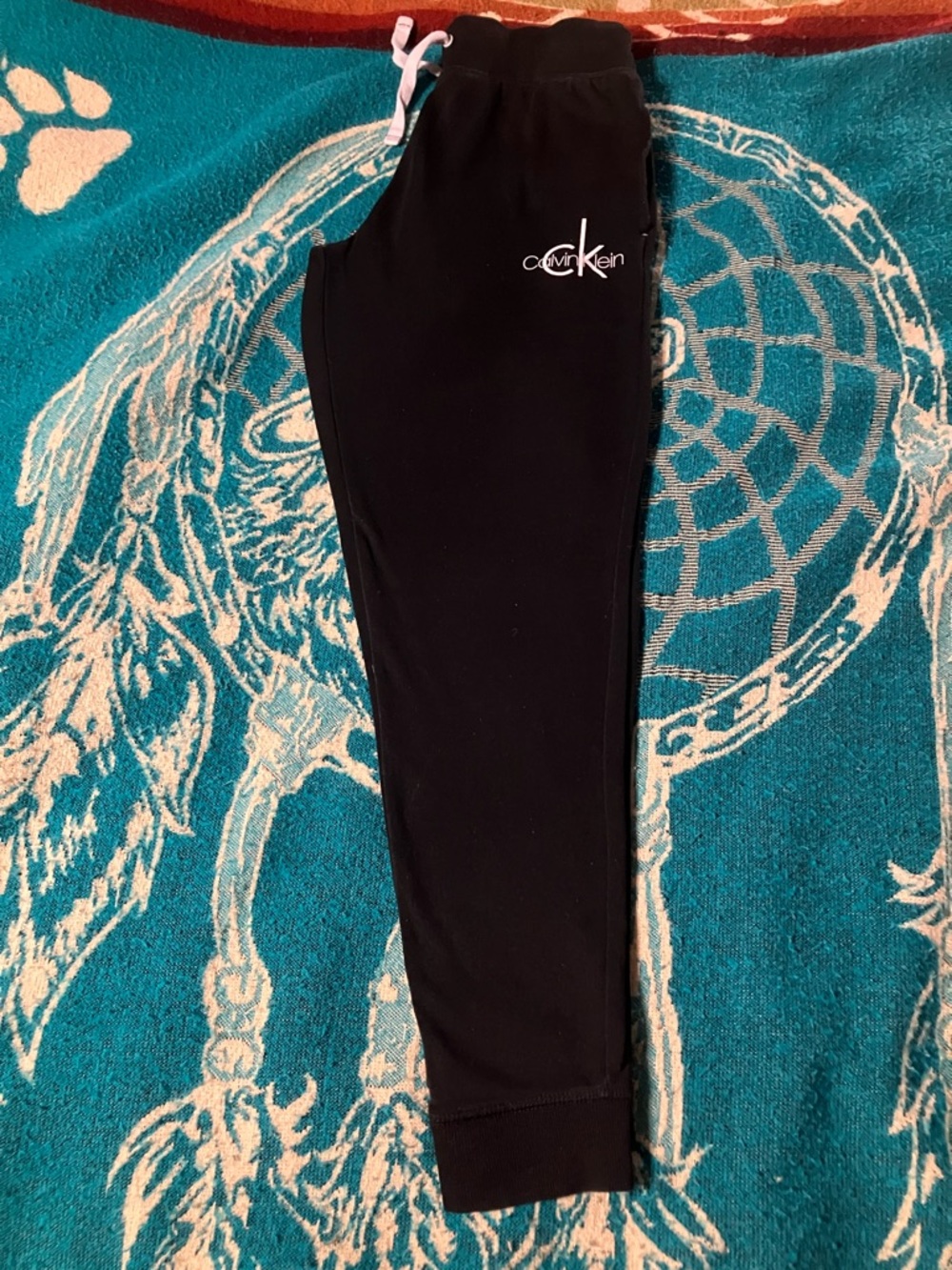 Calvin Klein Drawstring Joggers Black Small